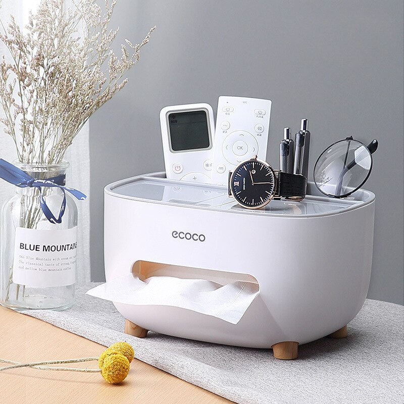 Organizador de escritorio con almacenamiento