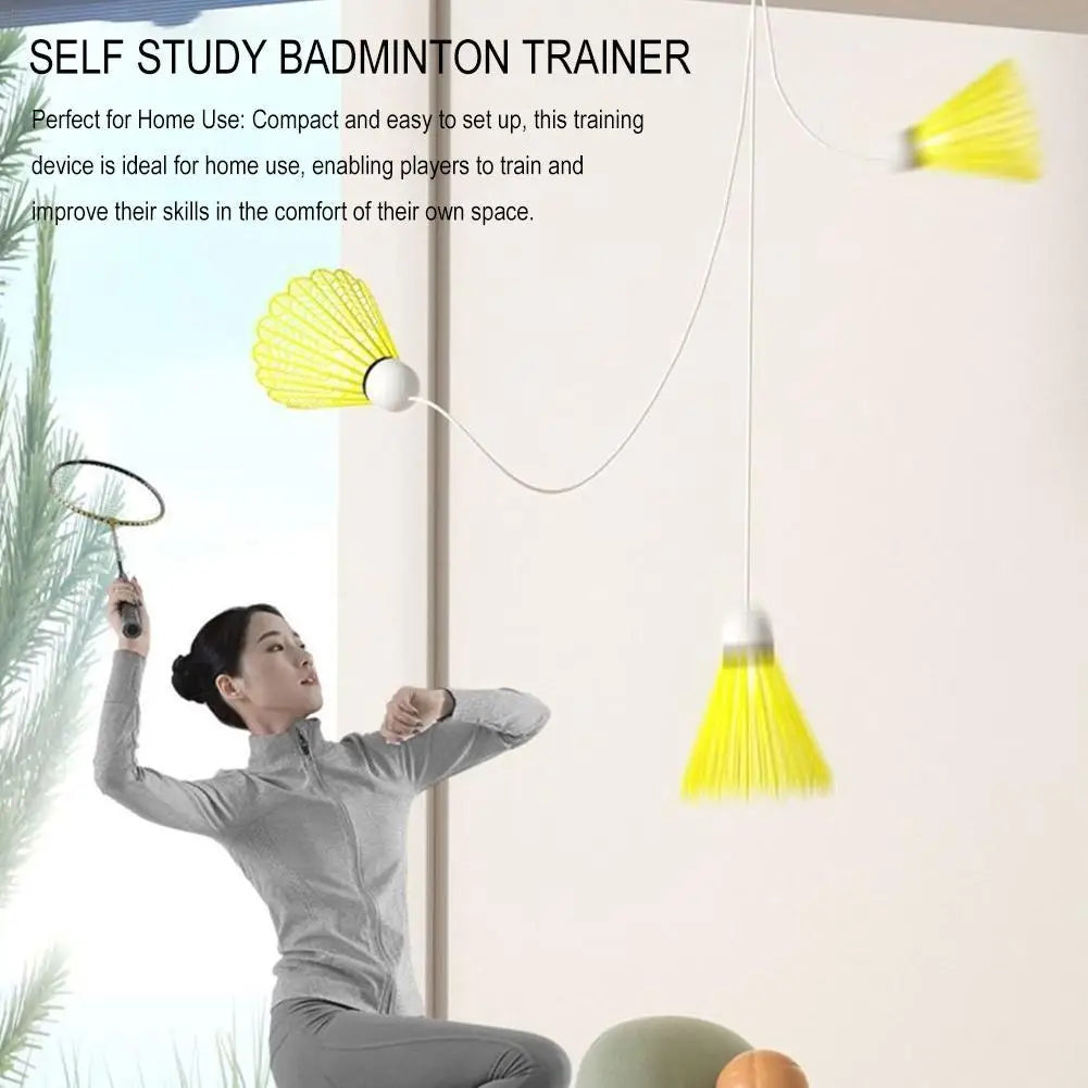 VOLANTE DE BÁDMINTON CON LEDS PARA RETORNO