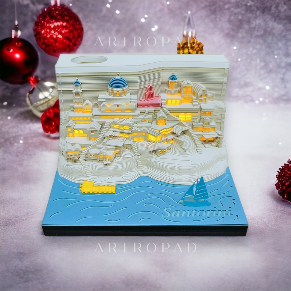 Santorini (con luz y calendario 2024)