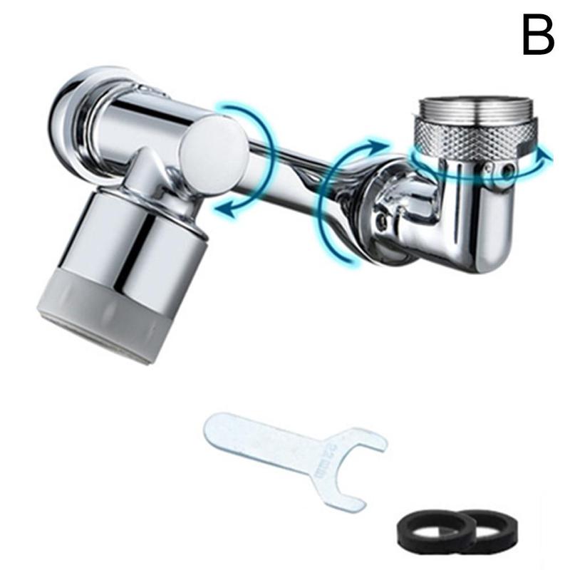 Aireador de grifo giratorio universal de 1080 grados Extensor de grifo multifunción Ducha giratoria universal resistente a salpicaduras