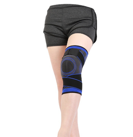 Rodilleras deportivas, mangas para fitness, running, ciclismo, rodilleras elásticas de nailon