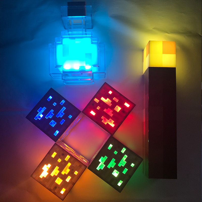 Lámpara de Minecraft