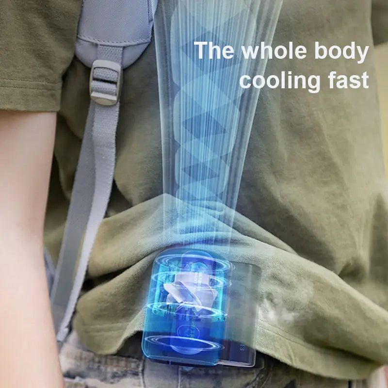Mini ventilador de cuerpo