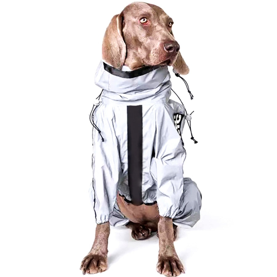 Chubasquero reflectante para perros