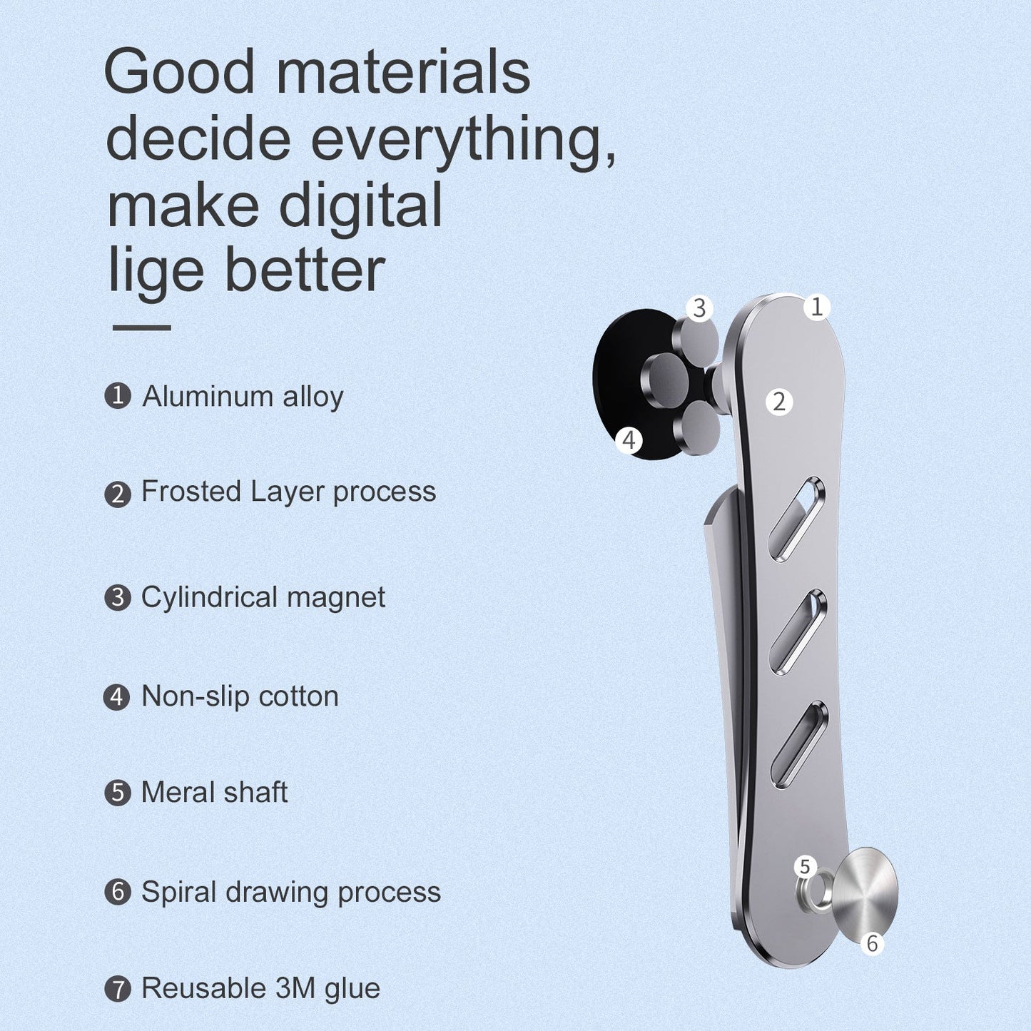 Soporte de expansión magnético de metal para computadora portátil, soporte para teléfono, soporte para múltiples pantallas