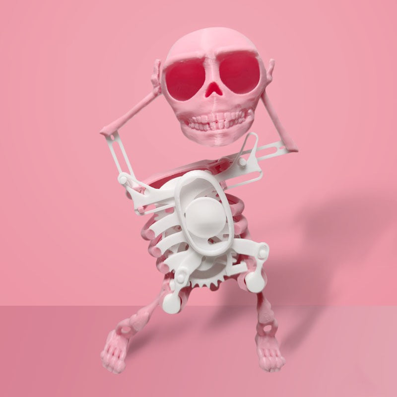 Tanzender Totenkopf 3D-Modell