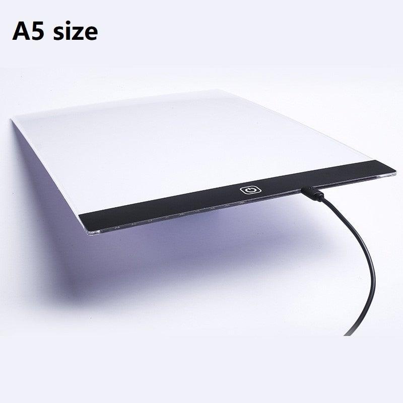 Tablero de dibujo con luz LED para copiar