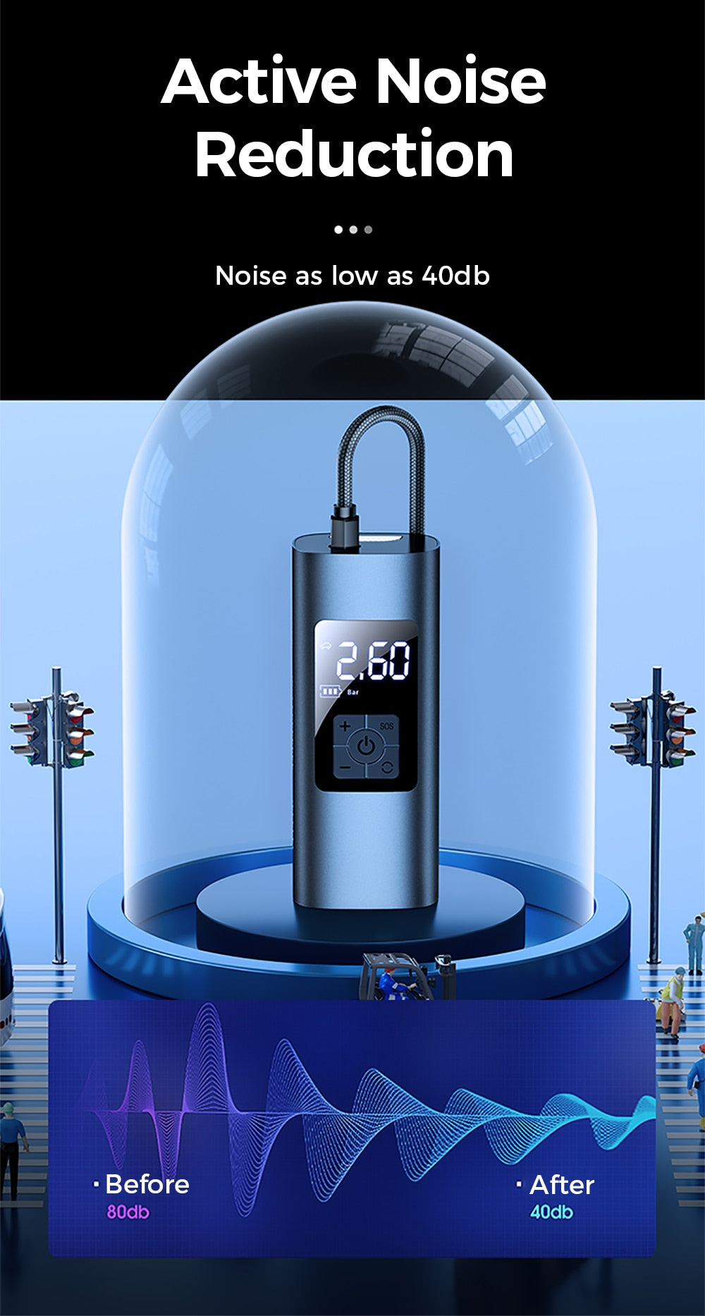 Inflador automático E-vee