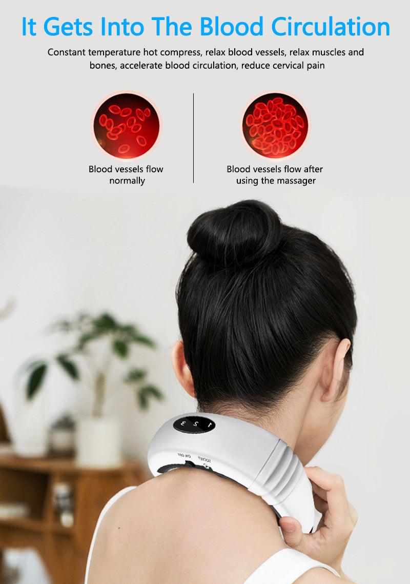 Masajeador de cuello y espalda Pulse