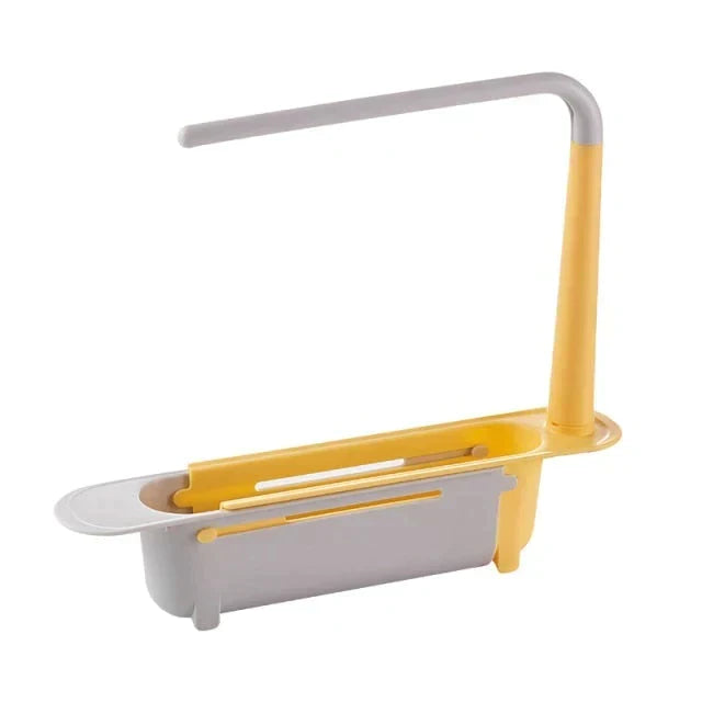 Estante telescópico para fregadero de cocina