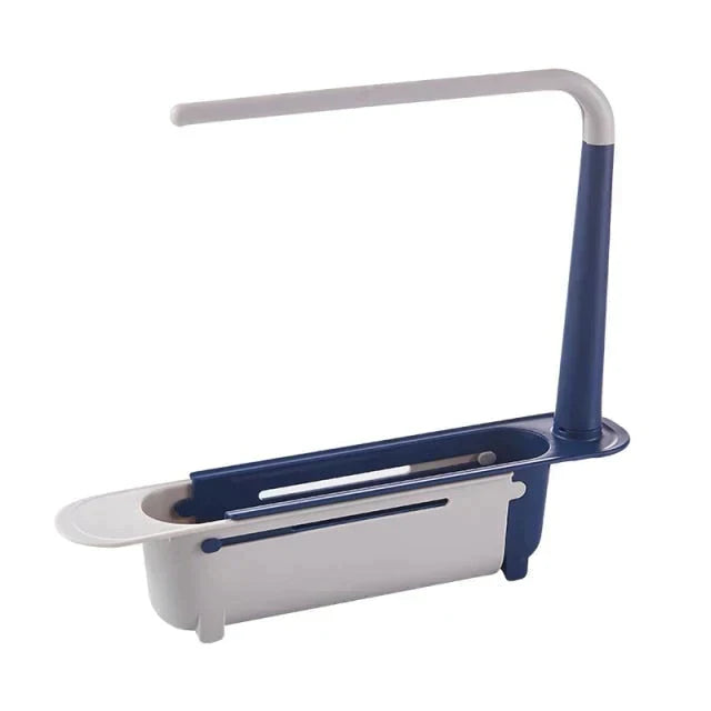 Estante telescópico para fregadero de cocina