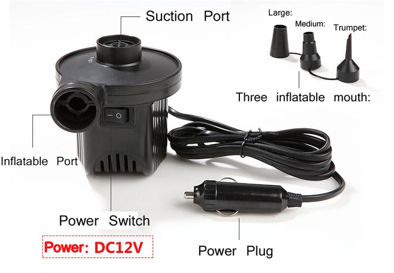 Aufblasbare Auto-Reise-Camping-Matratze, abnehmbar