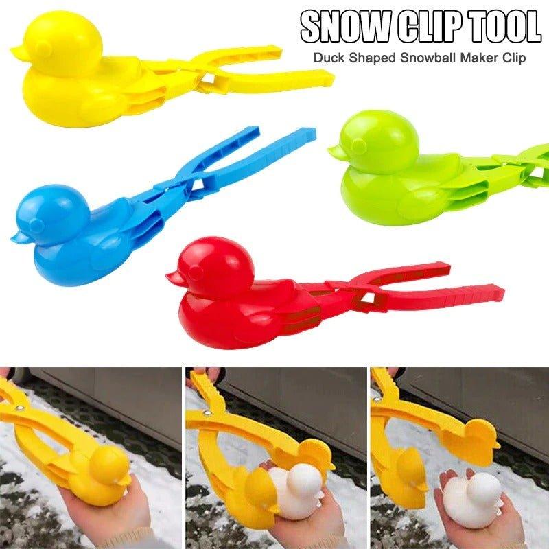 Figuras de moldes de nieve