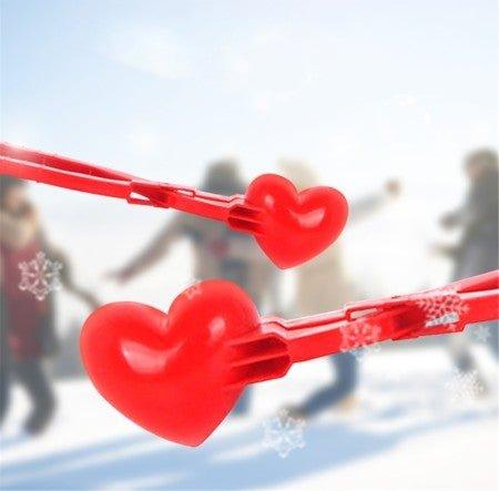 Figuras de moldes de nieve