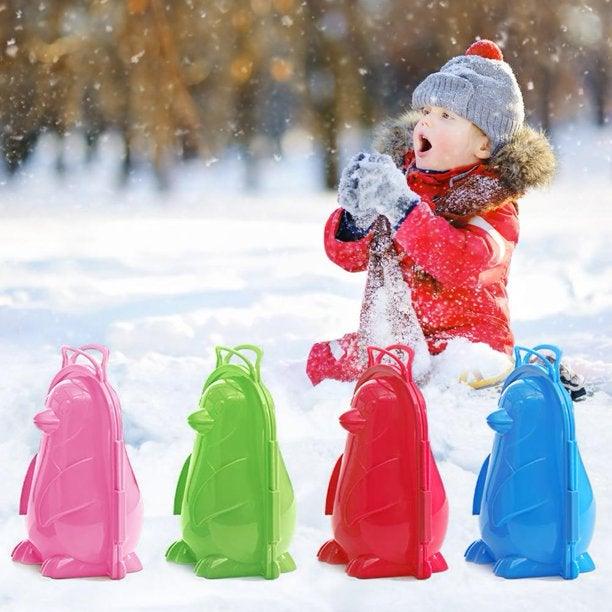 Figuras de moldes de nieve