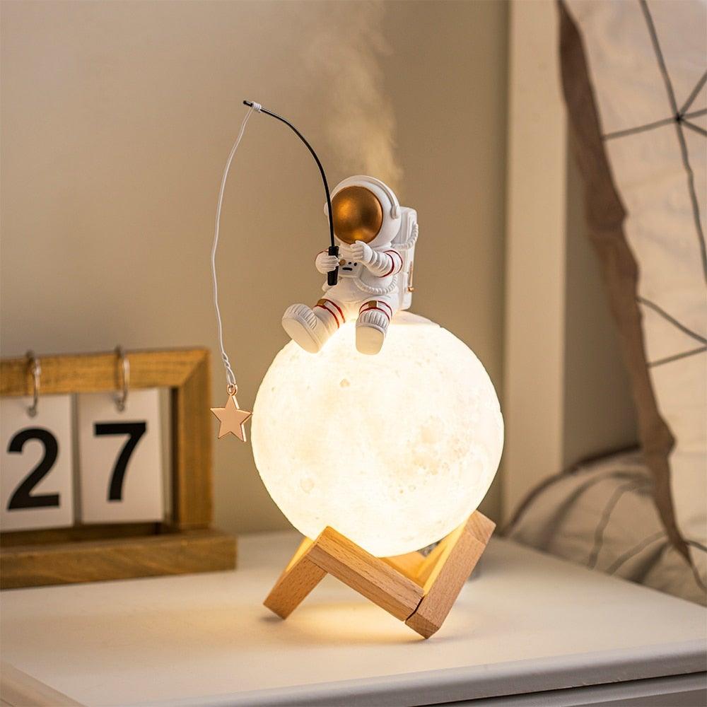 Lámpara humidificadora espacial