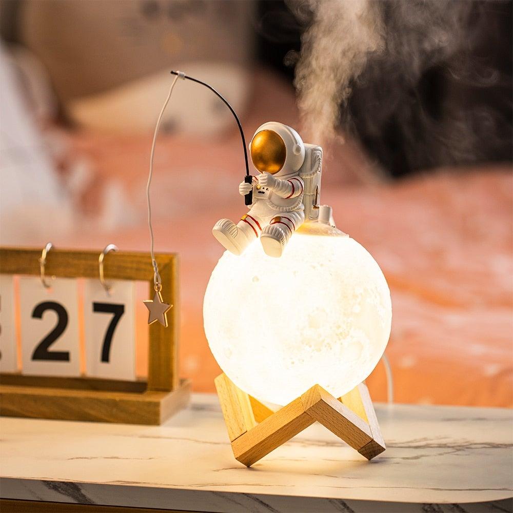 Lámpara humidificadora espacial