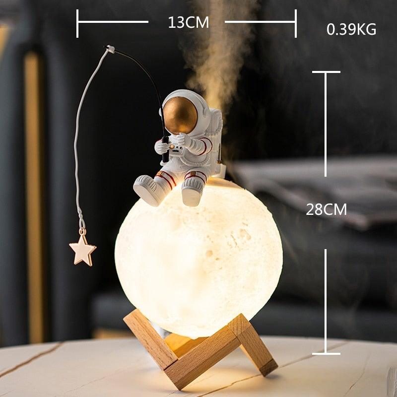 Lámpara humidificadora espacial