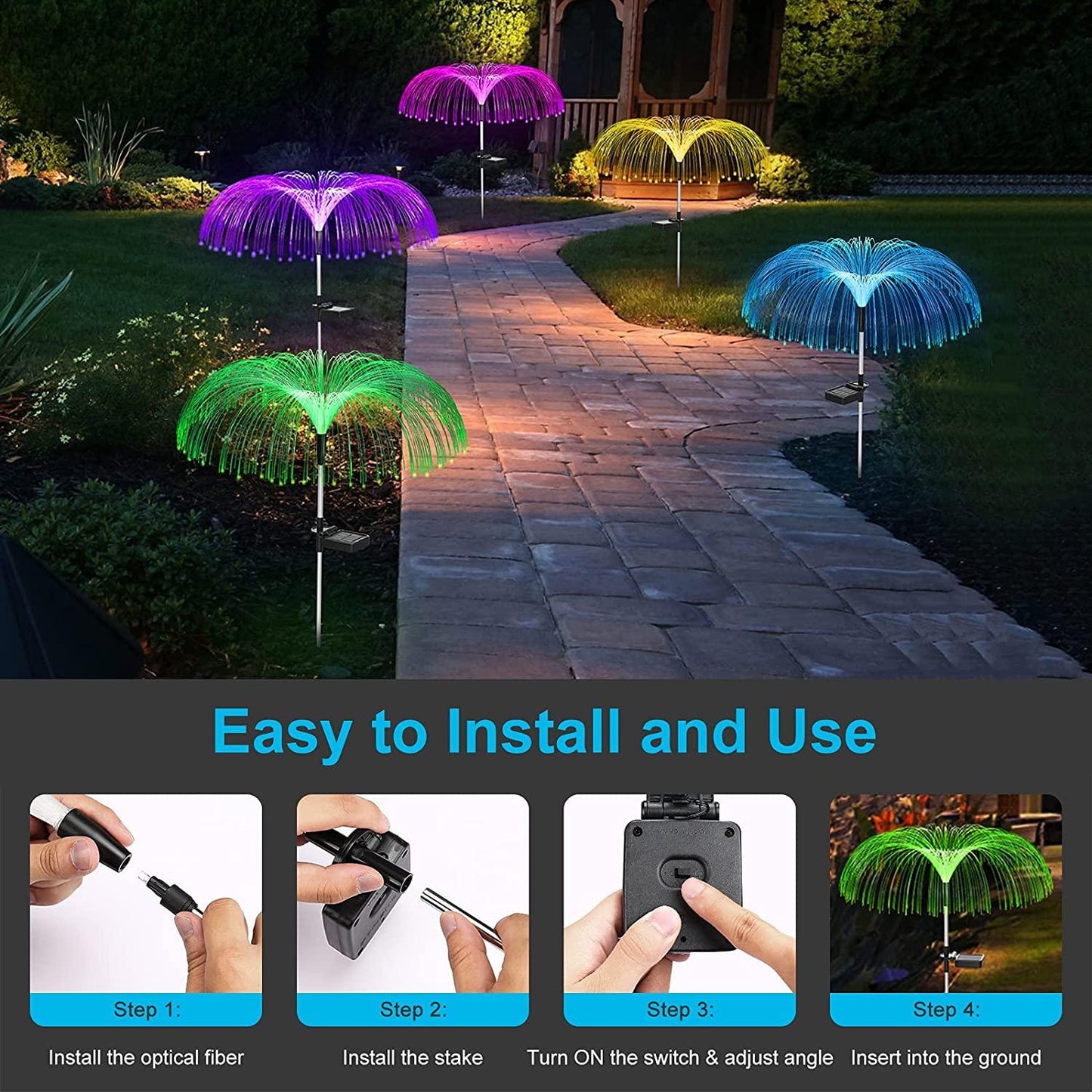 Luces brillantes para exteriores