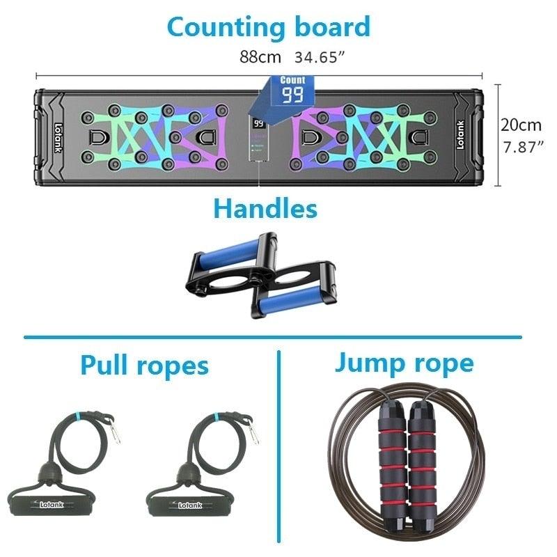 Tabla de flexiones Spartan