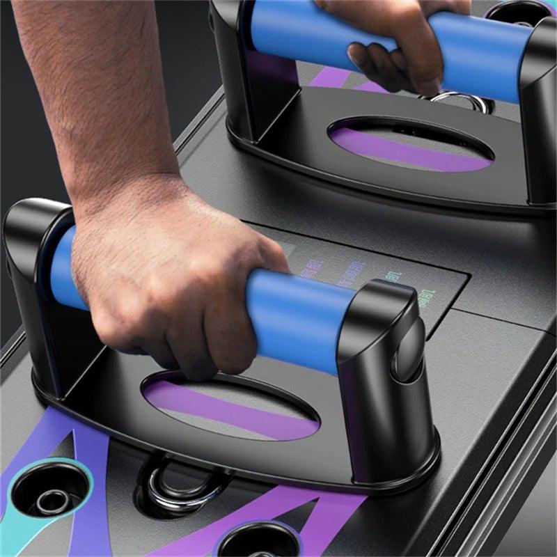 Spartanisches Liegestützbrett