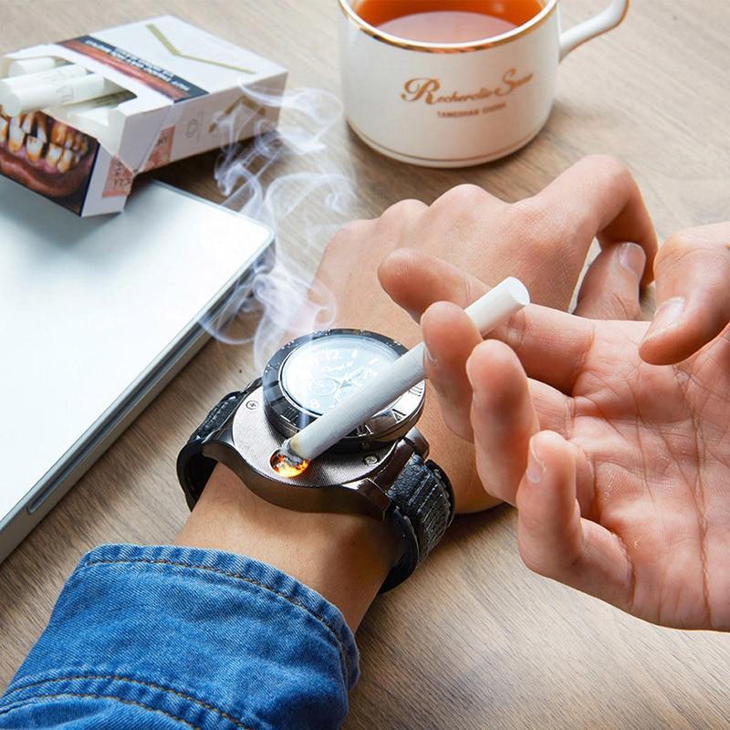 Reloj con encendedor USB