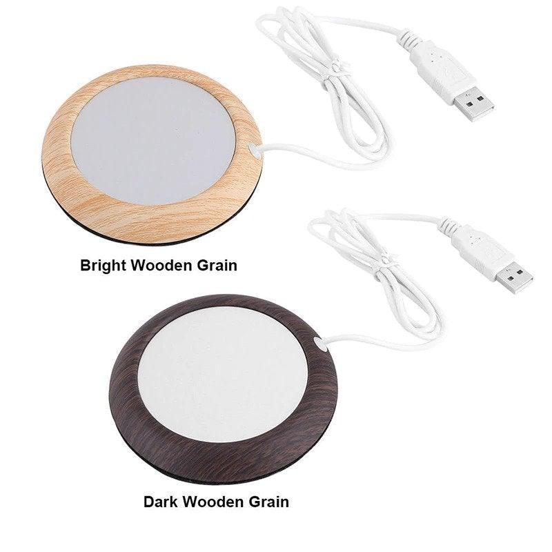 USB-Holztassenwärmer