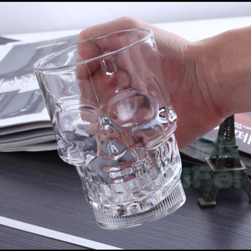 Lebendiges Totenkopfglas