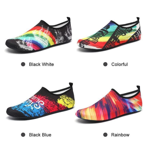 Wasserschuhe für Damen und Herren, Barfuß-Schnelltrocknende Aquasocken