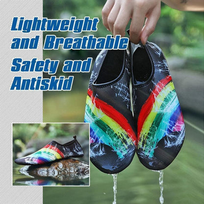 Wasserschuhe für Damen und Herren, Barfuß-Schnelltrocknende Aquasocken
