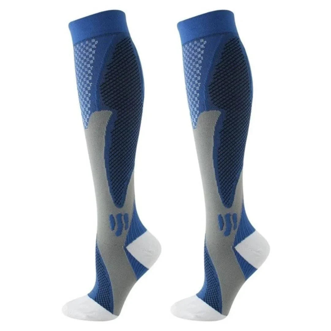Socken mit hoher abgestufter Kompression