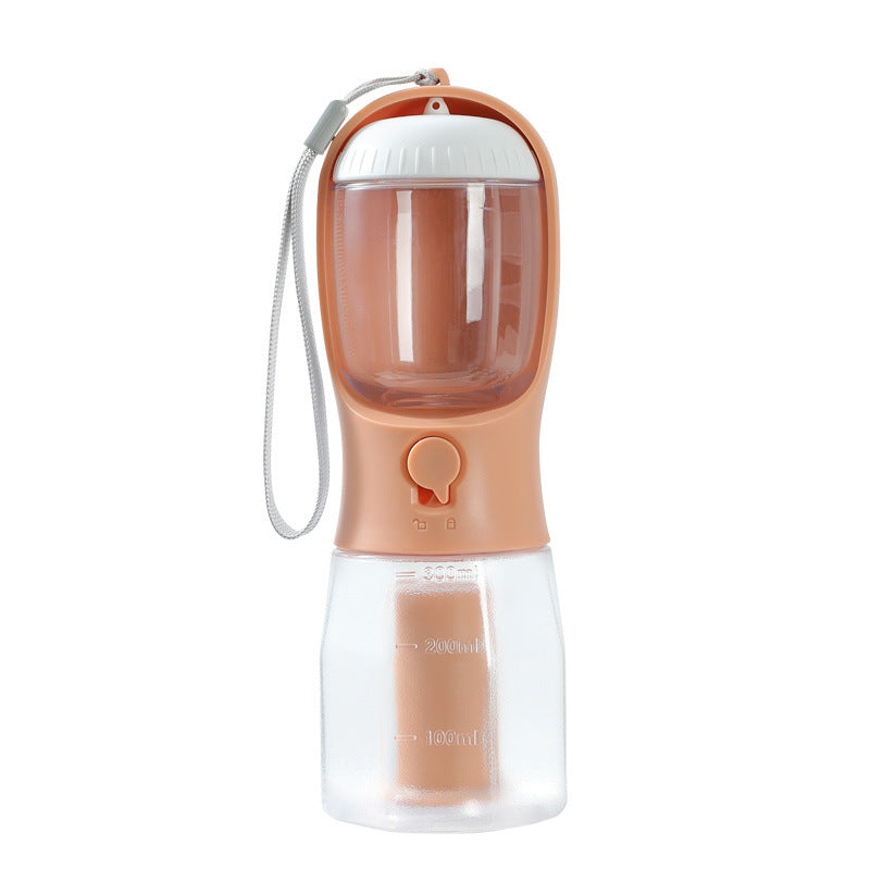 Taza de agua para perros, bebida, comida, bolsa de basura
