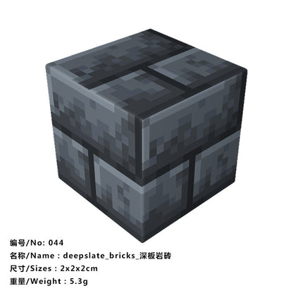 Magnetic Building Blocks Mine World Architectural DIY Magnetic toy for kids