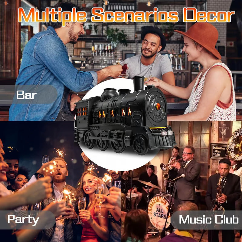 🚂Diffusor-Luftbefeuchter mit ätherischen Ölen im Retro-Zug-Stil