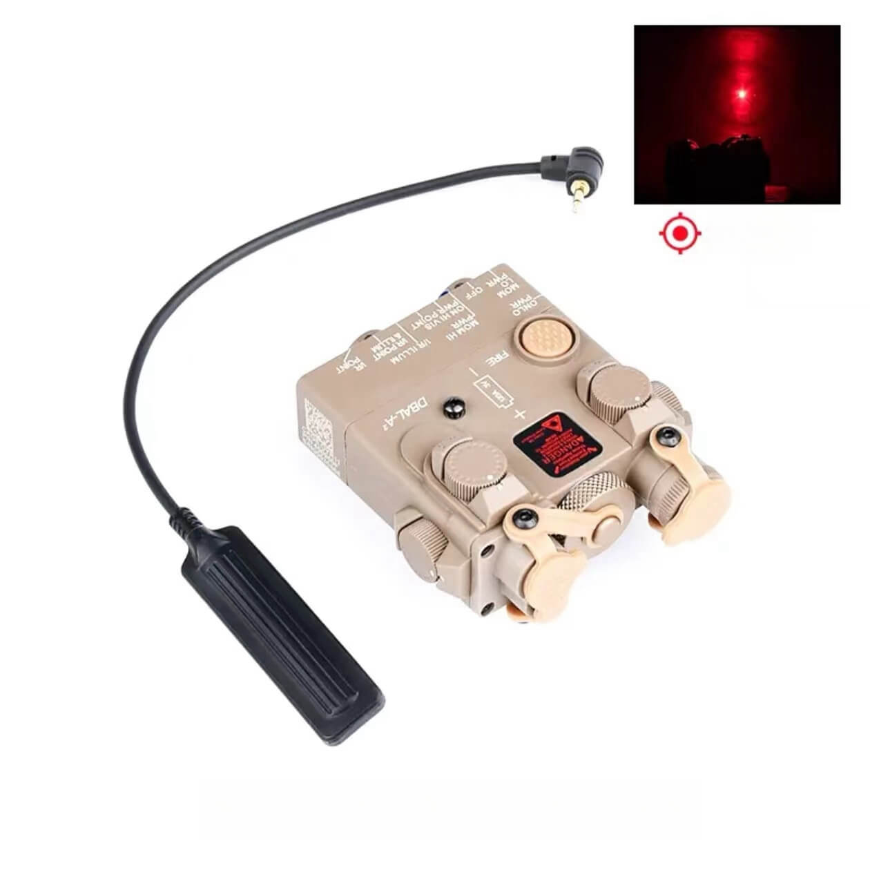 Verbessertes multifunktionales Laser-Batteriegehäuse