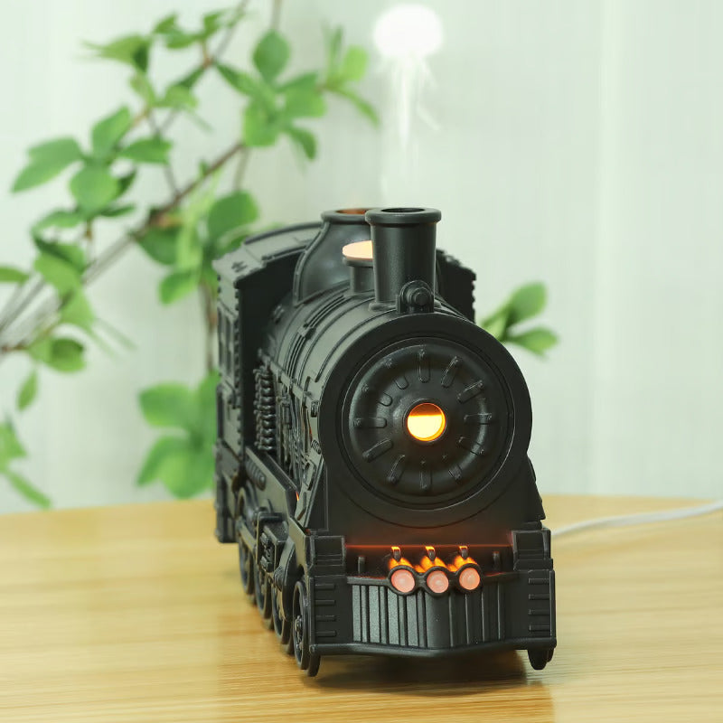 🚂Diffusor-Luftbefeuchter mit ätherischen Ölen im Retro-Zug-Stil