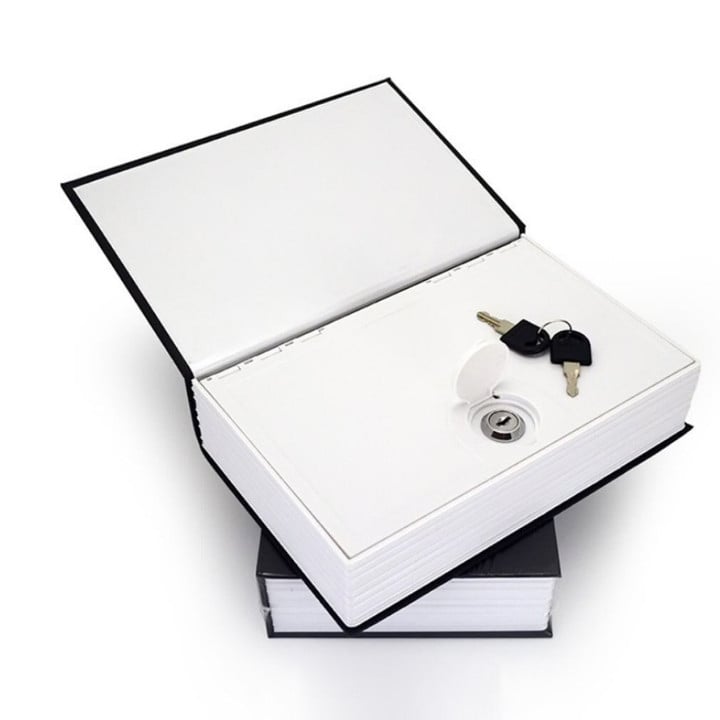 Caja fuerte con forma de libro secreto💵