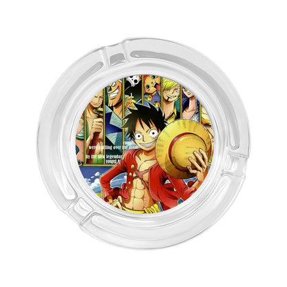 Luffy/Zoro/Sanji Glass Ashtray - Set Sail on Smoky Seas