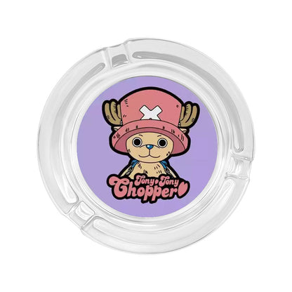 Luffy/Zoro/Sanji Glass Ashtray - Set Sail on Smoky Seas