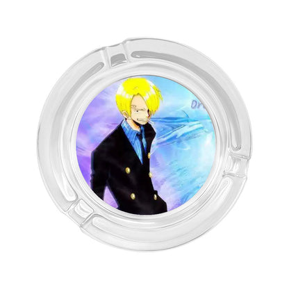 Luffy/Zoro/Sanji Glass Ashtray - Set Sail on Smoky Seas