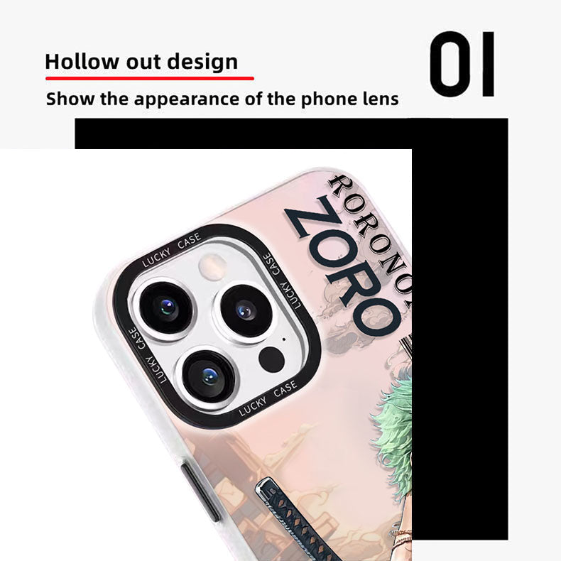 Zoro iPhone silicone crash-resistant phone case