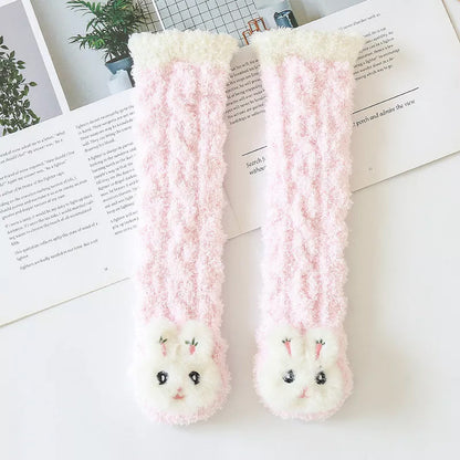 Flauschige Baby-Hausschuhsocken