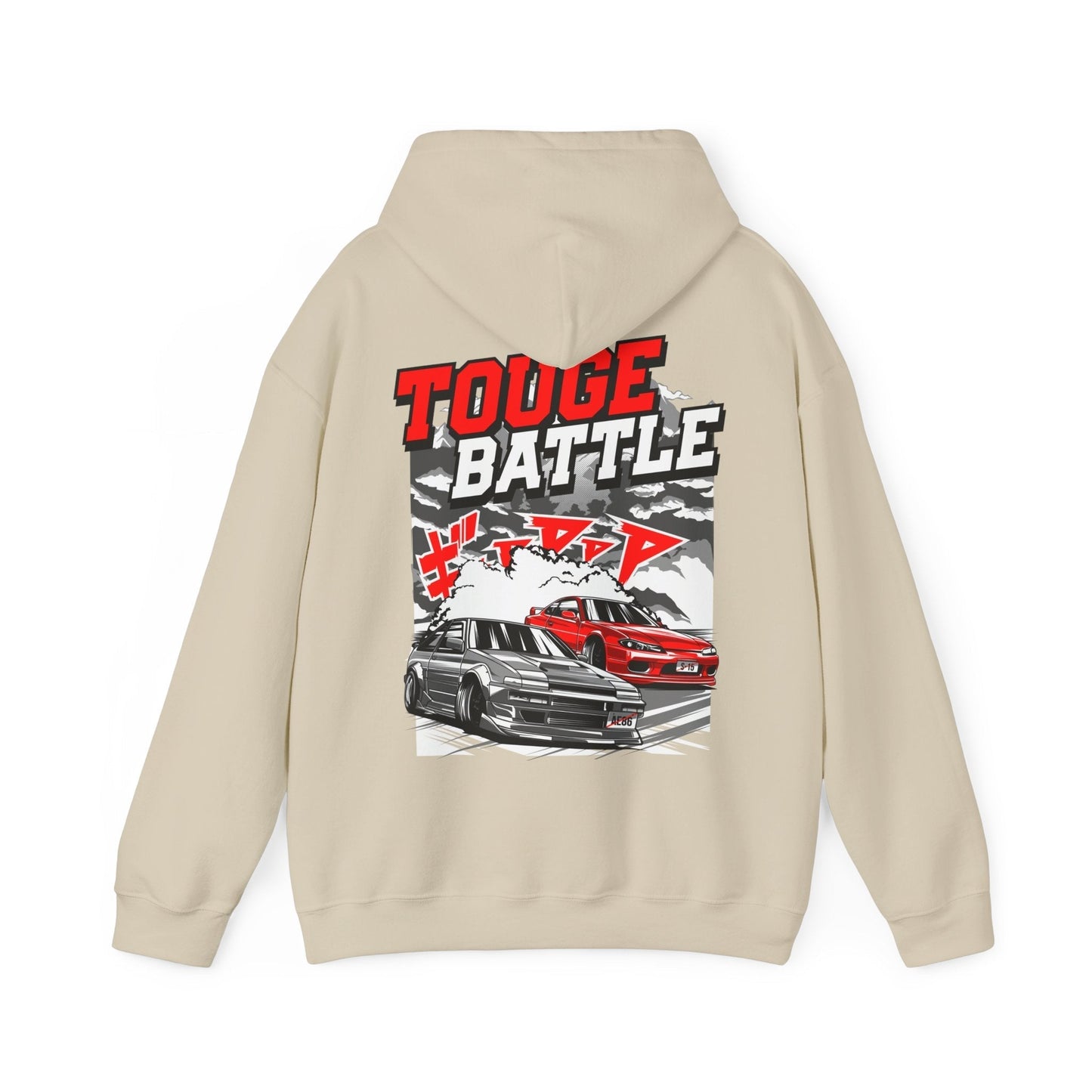 TOUGE BATTLE "AE86 VS S-15" GRAFIK-HOODIE