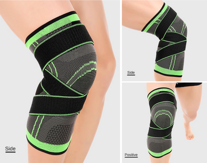Rodilleras deportivas, mangas para fitness, running, ciclismo, rodilleras elásticas de nailon