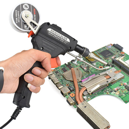 Pistola de soldadura de 60 W que envía automáticamente la estaño a la pistola de soldadura manual