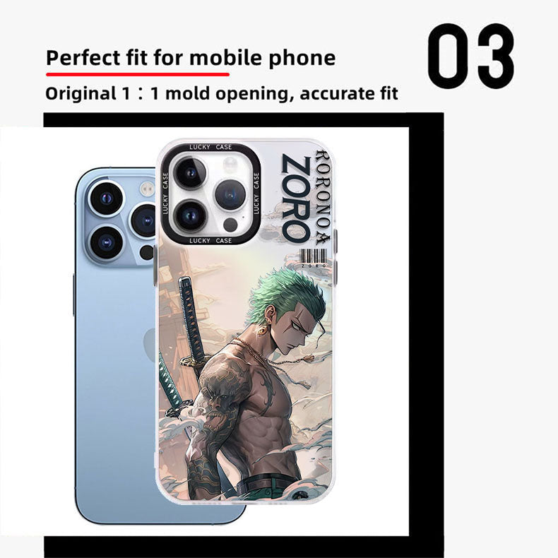 Zoro iPhone silicone crash-resistant phone case