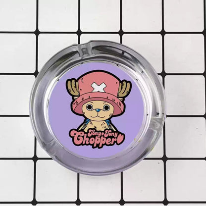 Luffy/Zoro/Sanji Glass Ashtray - Set Sail on Smoky Seas