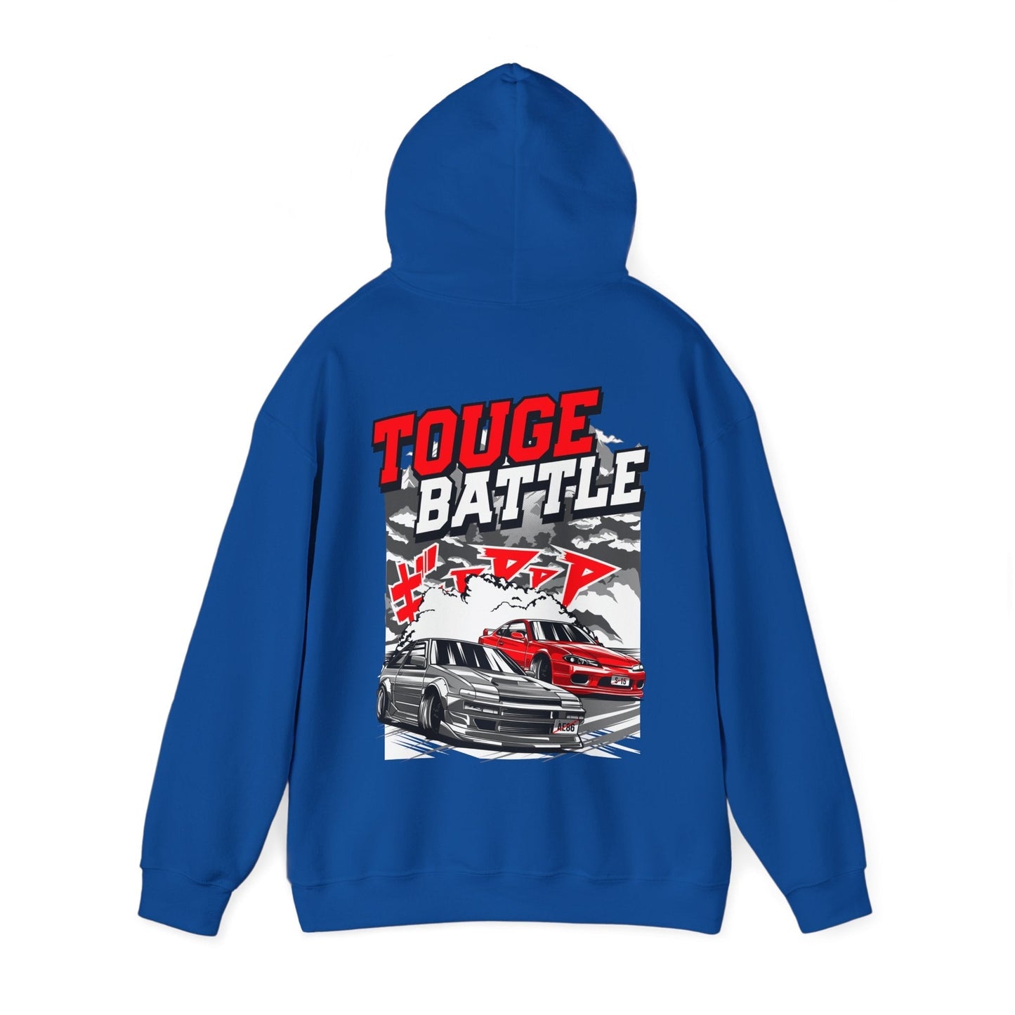 TOUGE BATTLE "AE86 VS S-15" GRAFIK-HOODIE
