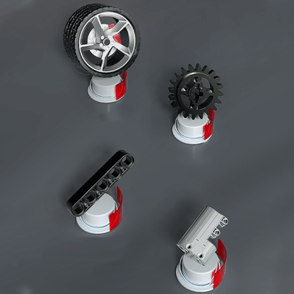 Das ultimative italienische Hypercar in der Rosso Edition, 4300 Teile 