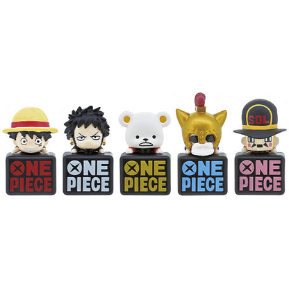 Luffy/Chopper/Law Cute Characters Mini Model Garage Kit - Cute characters heal your mood every day